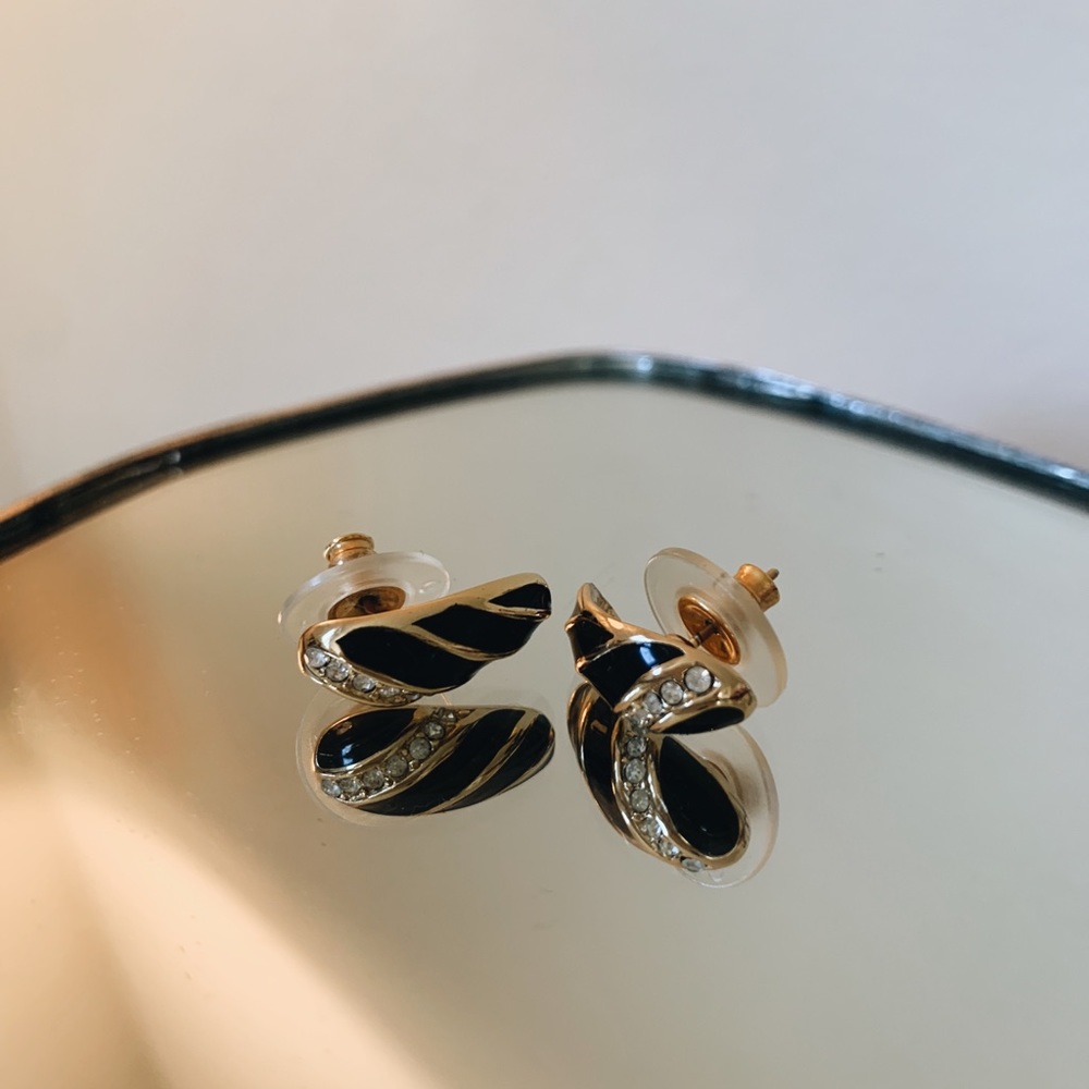 Vintage Dior Gold Plated Earrings